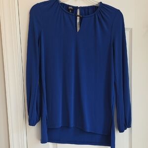 Jones New York Royal Blue Blouse